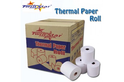 Twin Star Thermal Roll (44mm) 100rolls/BOX Twin Star Thermal Roll (44mm) 100rolls/BOX